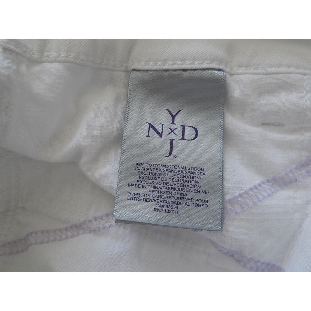 NYDJ Not Your Daughters Jeans white leggings size 6 - Picture 8 of 8
